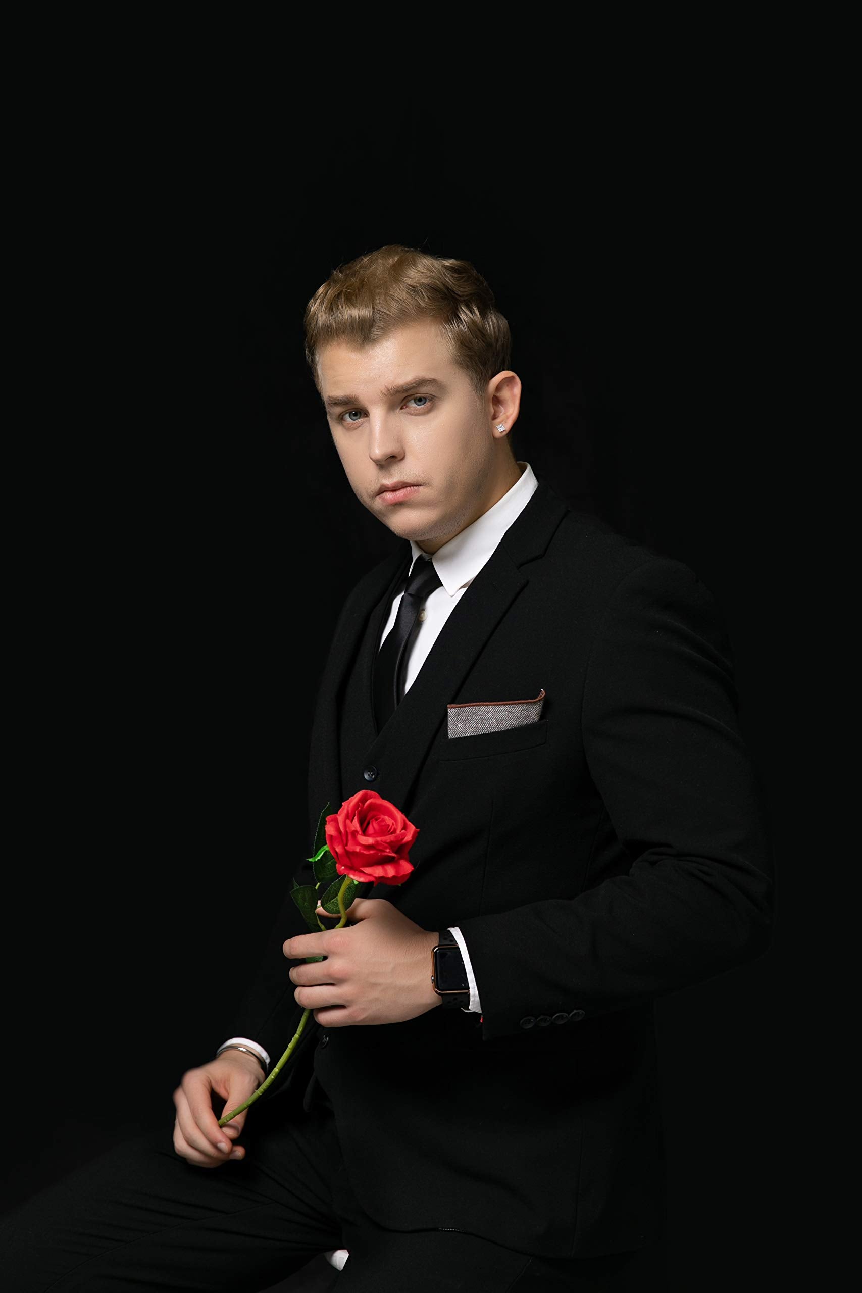 Kate 5Ft  7Ft Solid Black Backdrop Portrait Background For Photography Studio